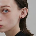 ciite' シーテ ピアス（両耳用） 【 金属アレルギー対応 】 シンプルカラービジュー ピアス サージカルステンレス (両耳用)