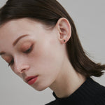 ciite' シーテ ピアス（両耳用） 【 金属アレルギー対応 】 シンプルカラービジュー ピアス サージカルステンレス (両耳用)