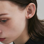 ciite' シーテ ピアス（両耳用） 【 金属アレルギー対応 】 シンプルカラービジュー ピアス サージカルステンレス (両耳用)