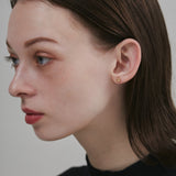 ciite' シーテ ピアス（両耳用） 【 金属アレルギー対応 】 シンプルカラービジュー ピアス サージカルステンレス (両耳用)