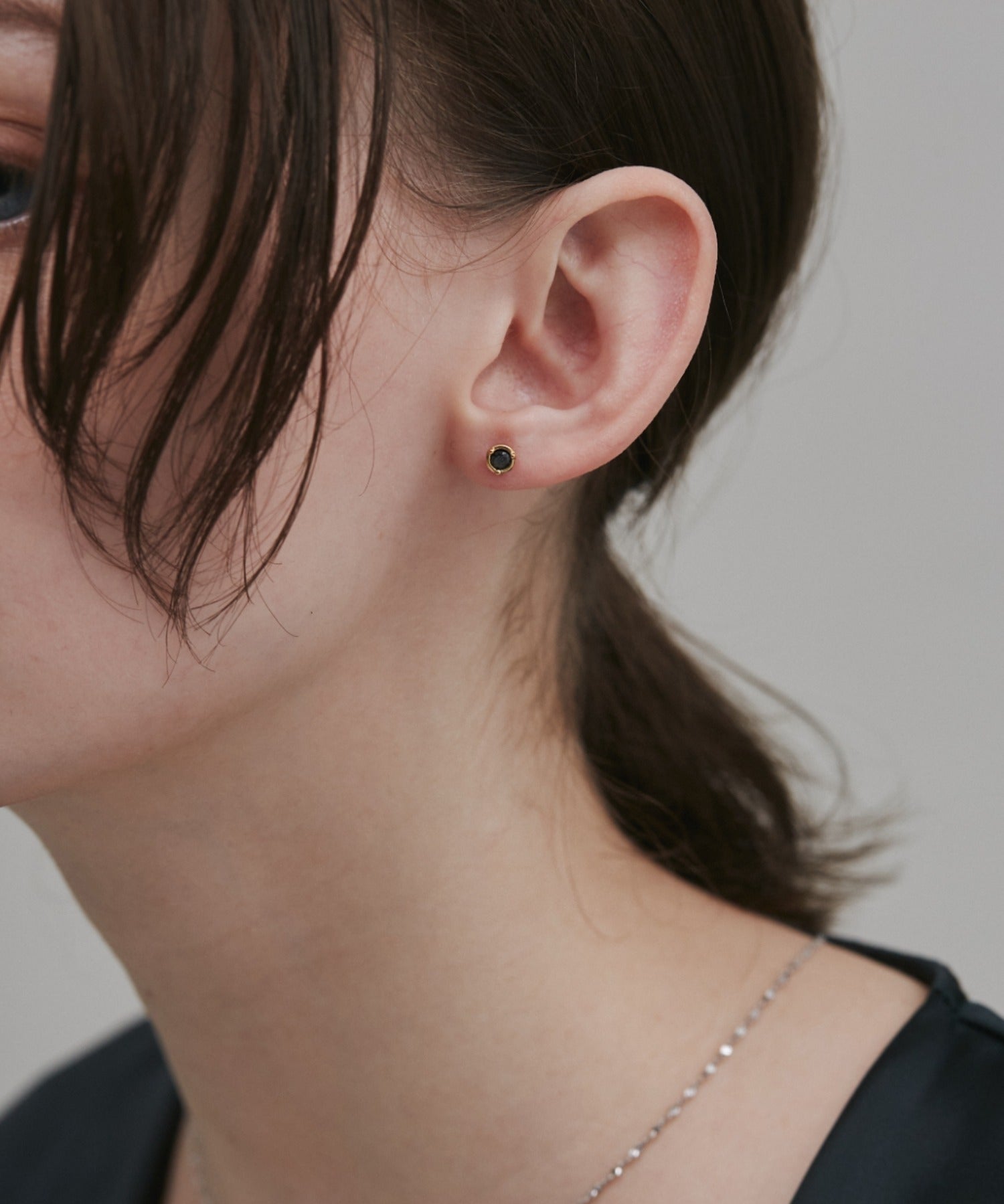 ciite' シーテ ピアス（両耳用） 【 金属アレルギー対応 】 シンプルカラービジュー ピアス サージカルステンレス (両耳用)