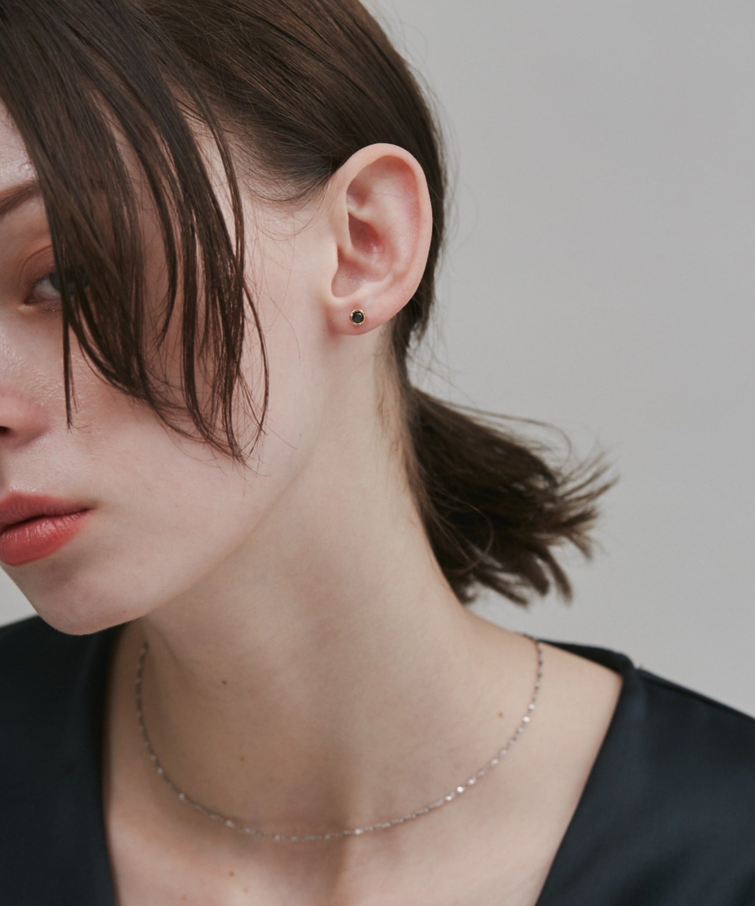 ciite' シーテ ピアス（両耳用） 【 金属アレルギー対応 】 シンプルカラービジュー ピアス サージカルステンレス (両耳用)