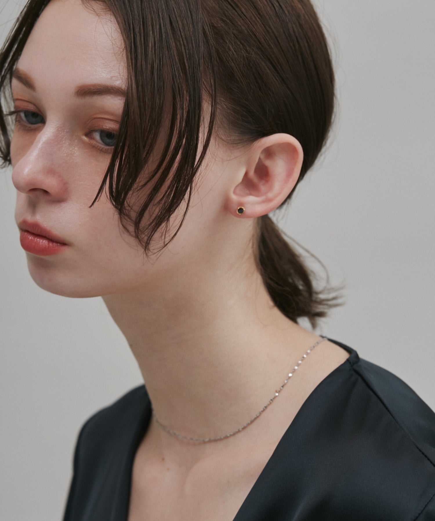 ciite' シーテ ピアス（両耳用） 【 金属アレルギー対応 】 シンプルカラービジュー ピアス サージカルステンレス (両耳用)