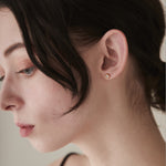 ciite' シーテ ピアス（両耳用） 【 金属アレルギー対応 】 シンプルカラービジュー ピアス サージカルステンレス (両耳用)