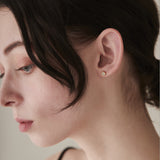 ciite' シーテ ピアス（両耳用） 【 金属アレルギー対応 】 シンプルカラービジュー ピアス サージカルステンレス (両耳用)