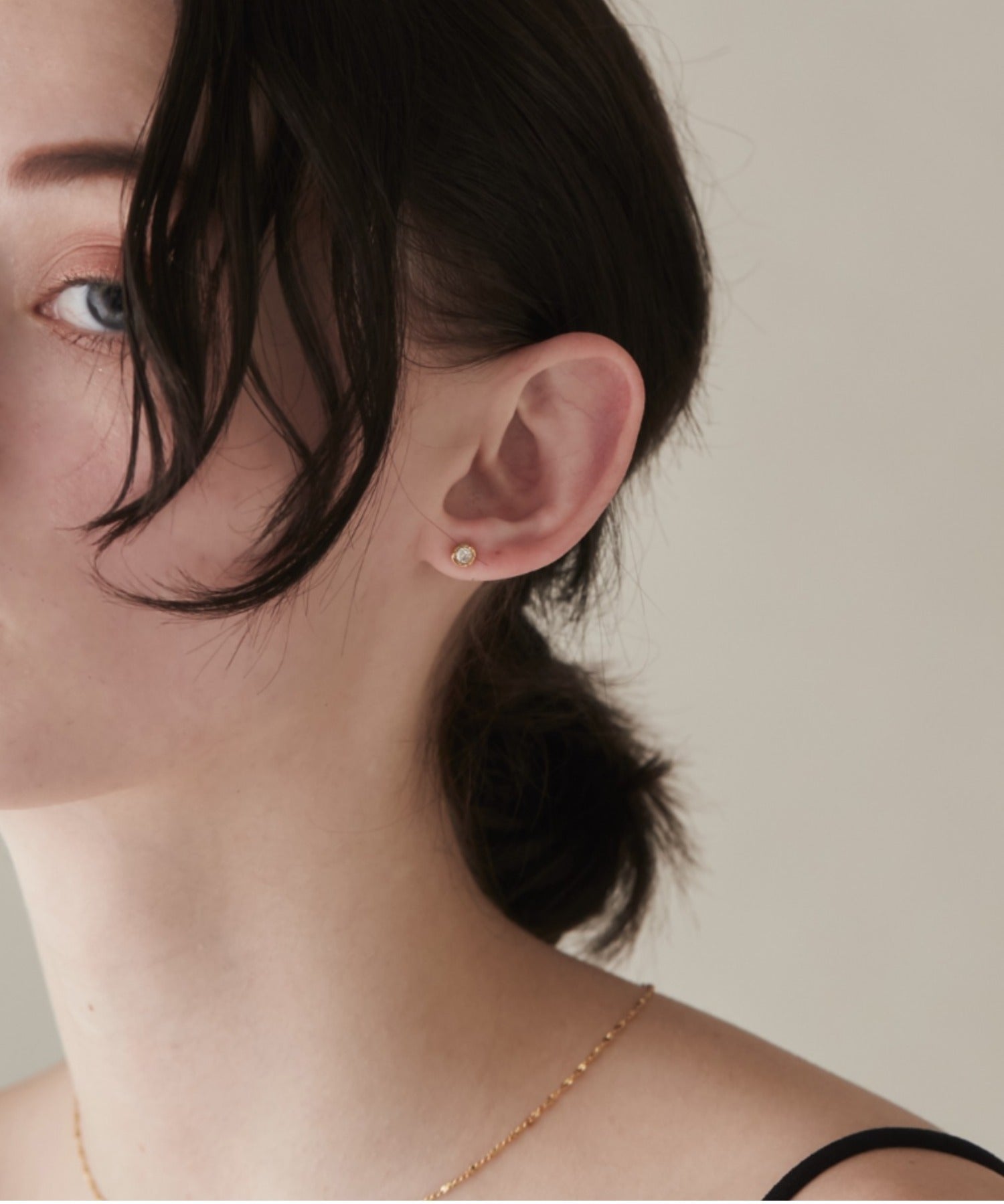 ciite' シーテ ピアス（両耳用） 【 金属アレルギー対応 】 シンプルカラービジュー ピアス サージカルステンレス (両耳用)