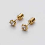 ciite' シーテ ピアス（両耳用） 【 金属アレルギー対応 】 シンプルカラービジュー ピアス サージカルステンレス (両耳用)