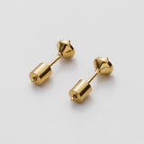 ciite' シーテ ピアス（両耳用） 【 金属アレルギー対応 】 シンプルカラービジュー ピアス サージカルステンレス (両耳用)