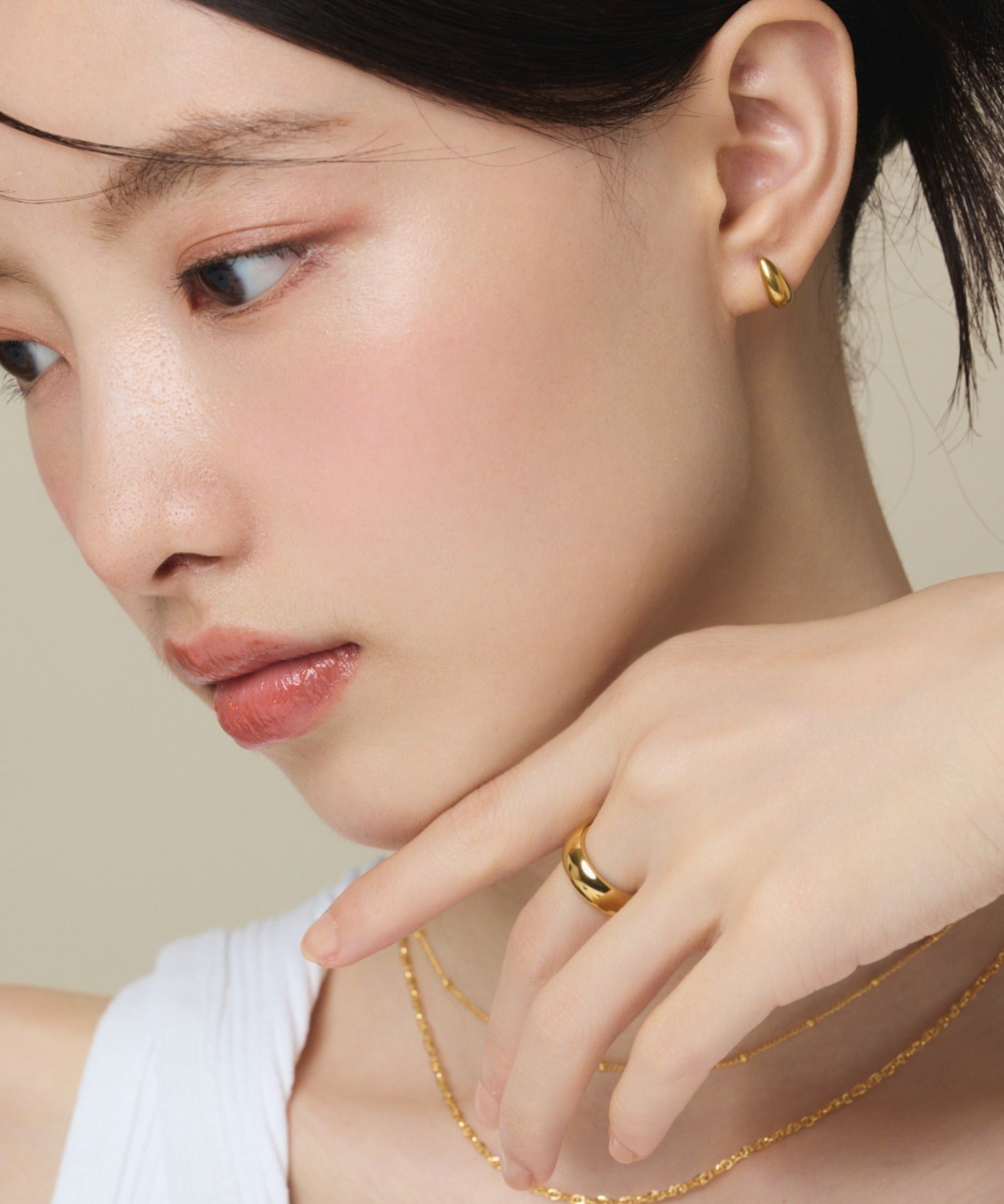 ciite' シーテ ピアス（両耳用） 【 金属アレルギー対応 】 ミニドロップピアス サージカルステンレス (両耳用)