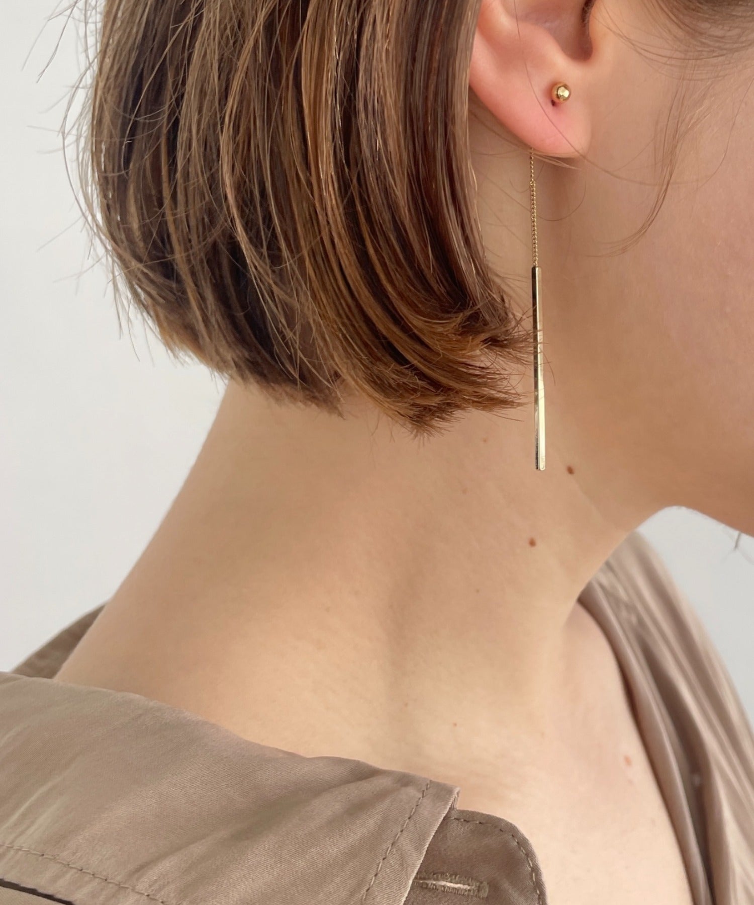 ciite' シーテ ピアス（両耳用） シンプリーポストピアス (両耳用)