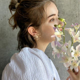 ciite' シーテ ピアス（両耳用） フラットデイジー ピアス (両耳用)