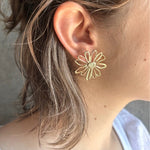 ciite' シーテ ピアス（両耳用） フラットデイジー ピアス (両耳用)