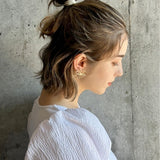 ciite' シーテ ピアス（両耳用） フラットデイジー ピアス (両耳用)