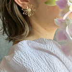 ciite' シーテ ピアス（両耳用） フラットデイジー ピアス (両耳用)