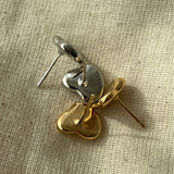 ciite' シーテ ピアス（両耳用） ニュアンスハートピアス (両耳用)