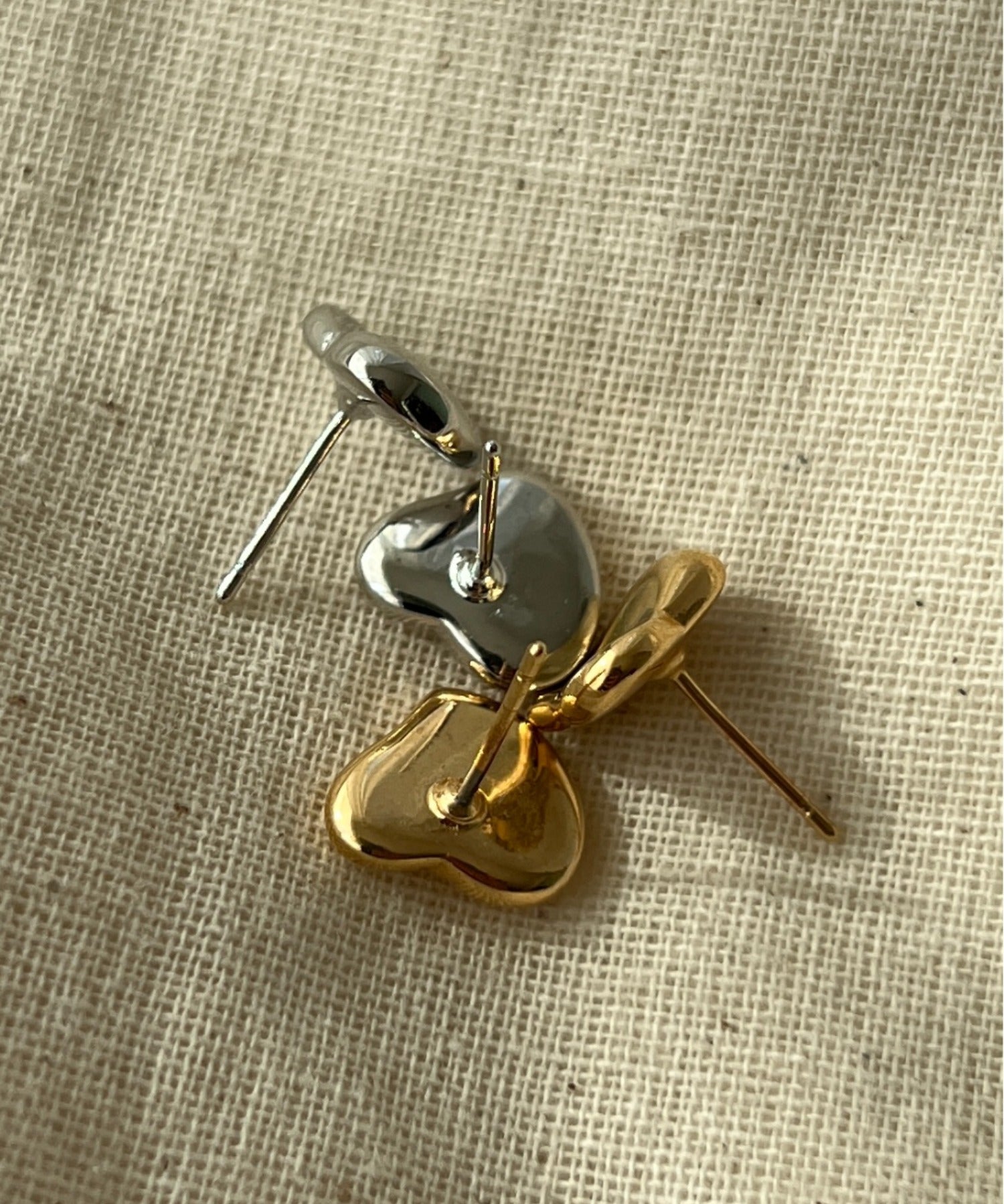 ciite' シーテ ピアス（両耳用） ニュアンスハートピアス (両耳用)