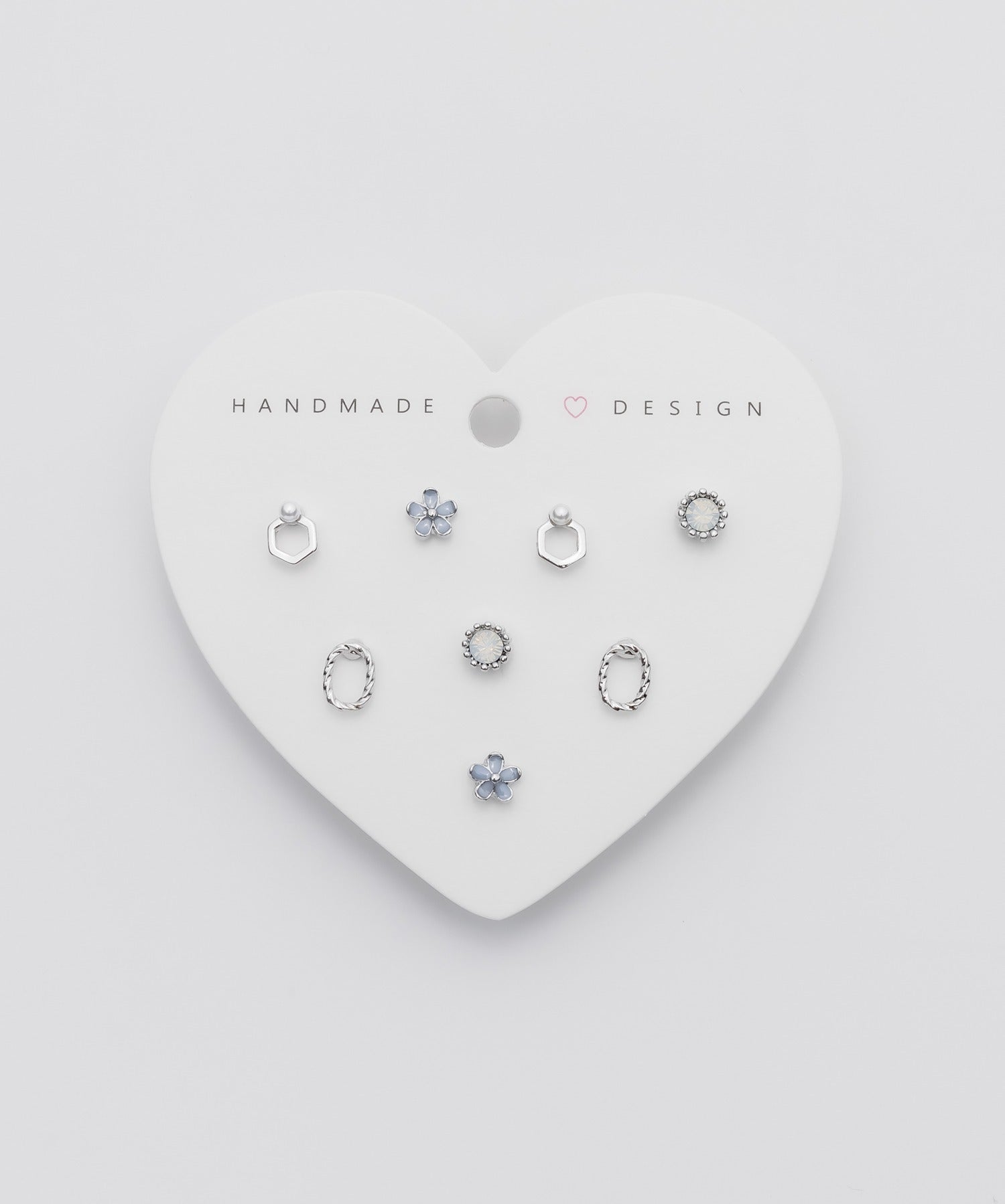 ciite' シーテ ピアス（両耳用） ピアス 4セット / pierce 4 set シルバー FREE