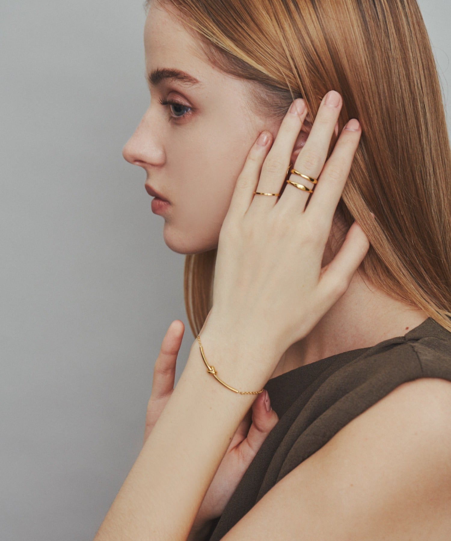 ciite' シーテ ブレスレット 【 金属アレルギー対応 】 ノットブレスレット サージカルステンレス