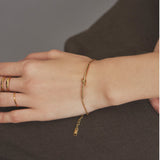 ciite' シーテ ブレスレット 【 金属アレルギー対応 】 ノットブレスレット サージカルステンレス