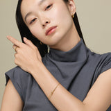 ciite' シーテ ブレスレット 【 金属アレルギー対応 】 ノットブレスレット サージカルステンレス