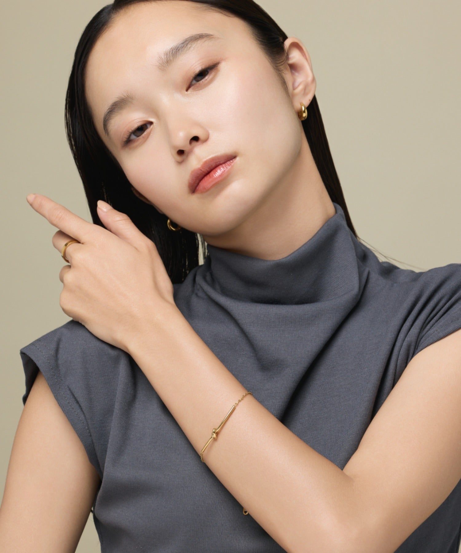 ciite' シーテ ブレスレット 【 金属アレルギー対応 】 ノットブレスレット サージカルステンレス