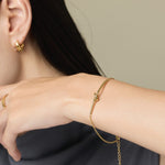 ciite' シーテ ブレスレット 【 金属アレルギー対応 】 ノットブレスレット サージカルステンレス