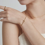 ciite' シーテ ブレスレット 【 金属アレルギー対応 】 ノットブレスレット サージカルステンレス