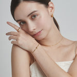 ciite' シーテ ブレスレット 【 金属アレルギー対応 】 ノットブレスレット サージカルステンレス