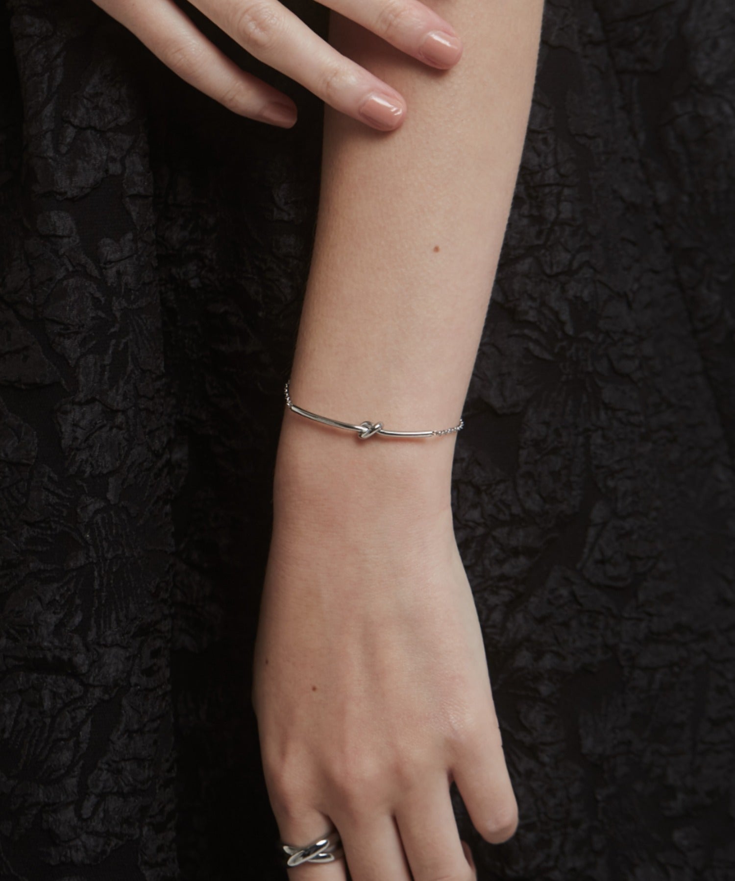 ciite' シーテ ブレスレット 【 金属アレルギー対応 】 ノットブレスレット サージカルステンレス