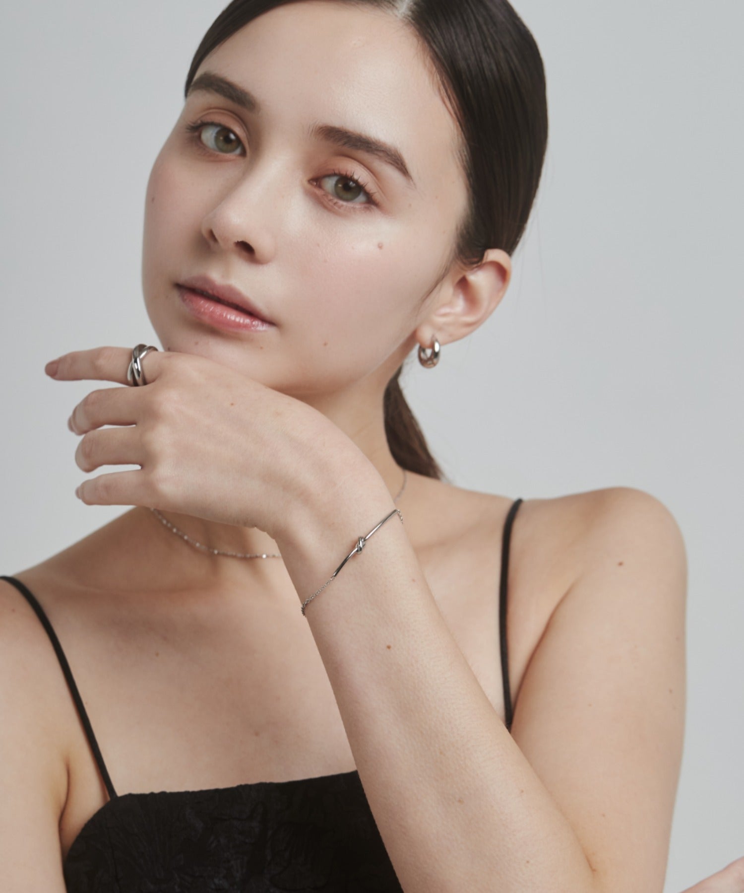 ciite' シーテ ブレスレット 【 金属アレルギー対応 】 ノットブレスレット サージカルステンレス