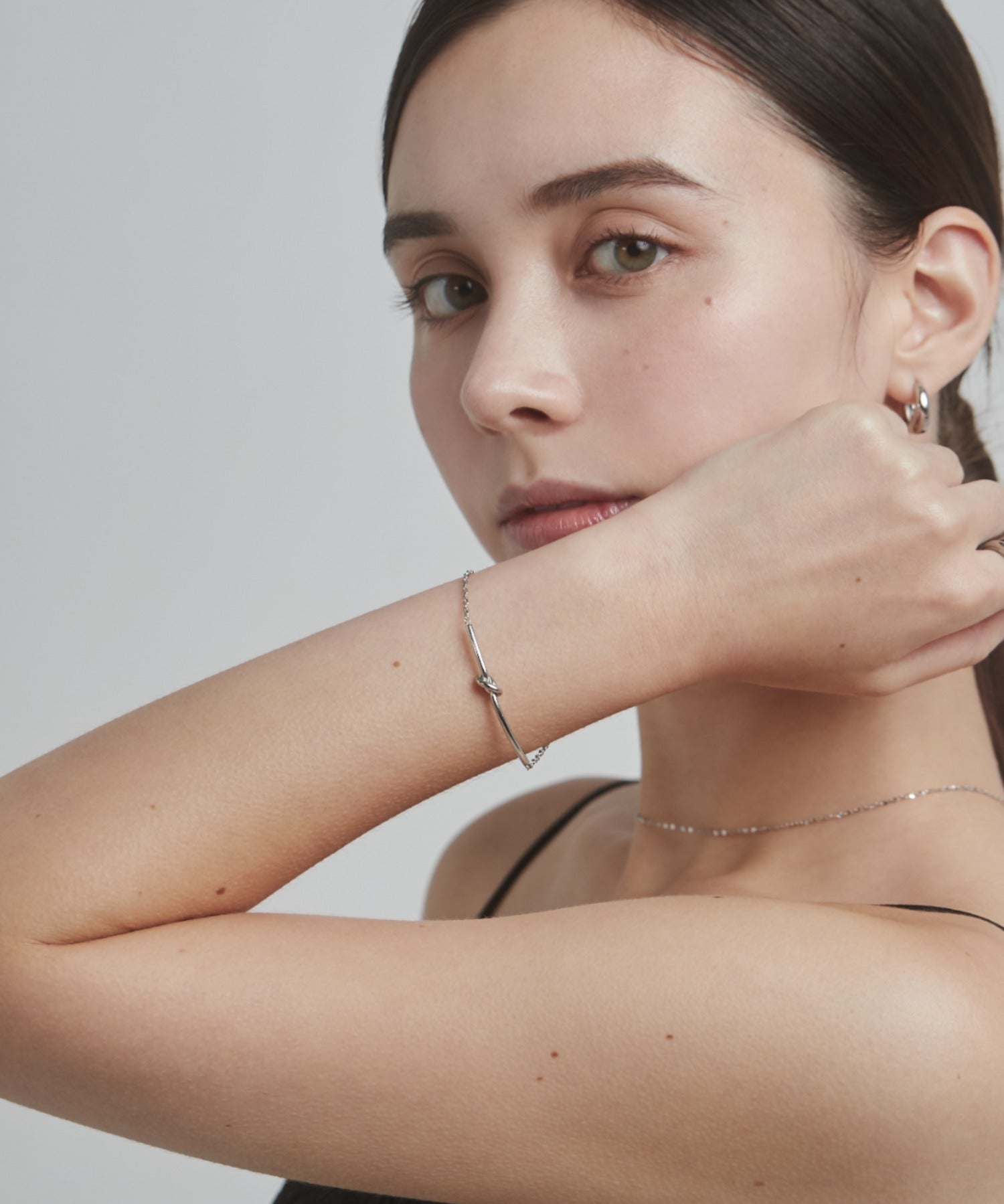 ciite' シーテ ブレスレット 【 金属アレルギー対応 】 ノットブレスレット サージカルステンレス