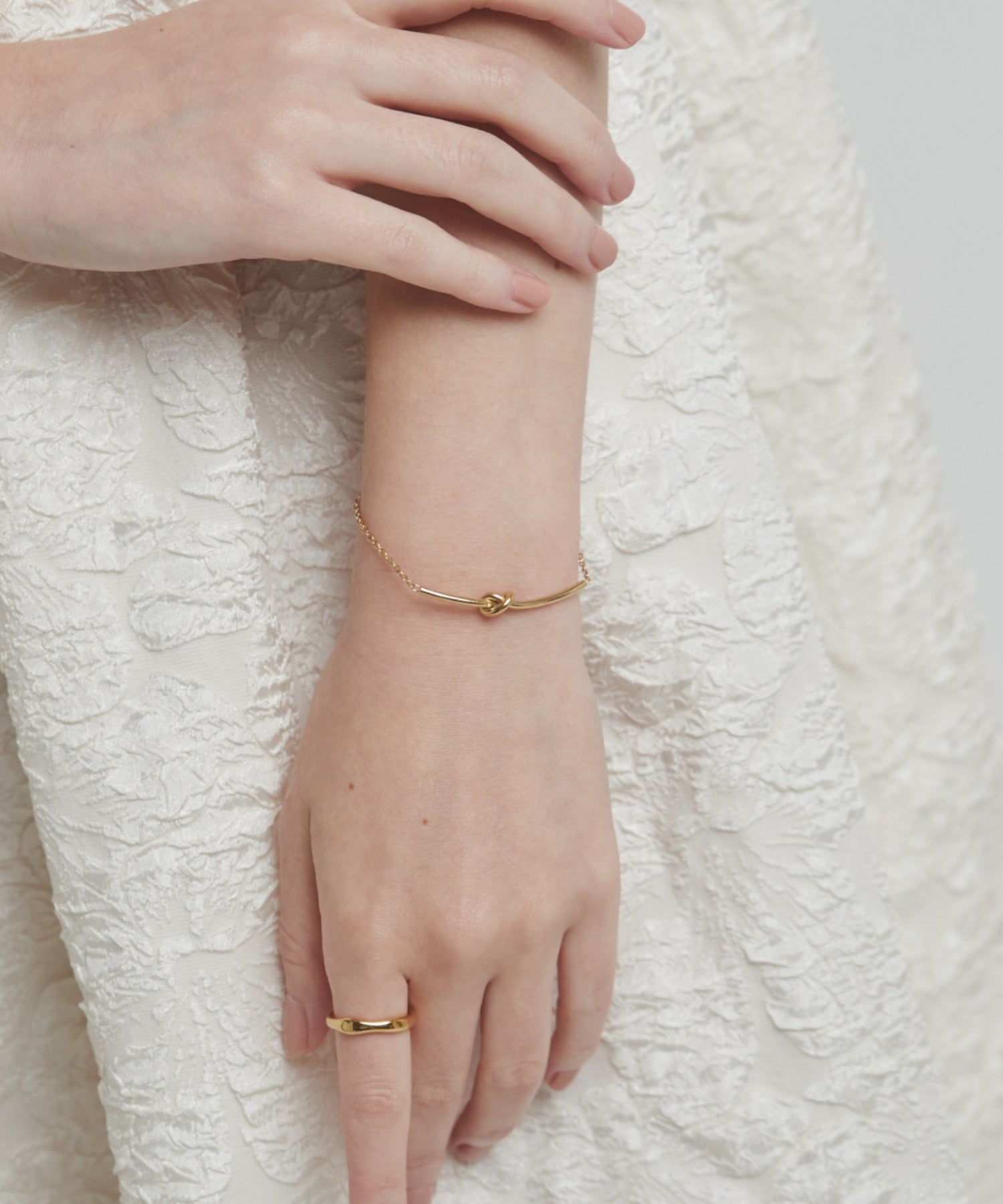 ciite' シーテ ブレスレット 【 金属アレルギー対応 】 ノットブレスレット サージカルステンレス