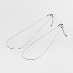 ciite' シーテ ネックレス 【 金属アレルギー対応 】 2連チェーンネックレス サージカルステンレス 36～41cm, 39～44cm