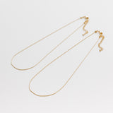 ciite' シーテ ネックレス 【 金属アレルギー対応 】 2連チェーンネックレス サージカルステンレス 36～41cm, 39～44cm