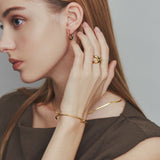 ciite' シーテ リング 【 金属アレルギー対応 】 ビッグクロスリング サージカルステンレス