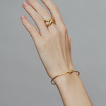 ciite' シーテ リング 【 金属アレルギー対応 】 ビッグクロスリング サージカルステンレス