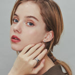 ciite' シーテ リング 【 金属アレルギー対応 】 ビッグクロスリング サージカルステンレス