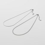 ciite' シーテ ネックレス 【 金属アレルギー対応 】 チェーンネックレス 2セット サージカルステンレス （38～43cm, 40～45cm）