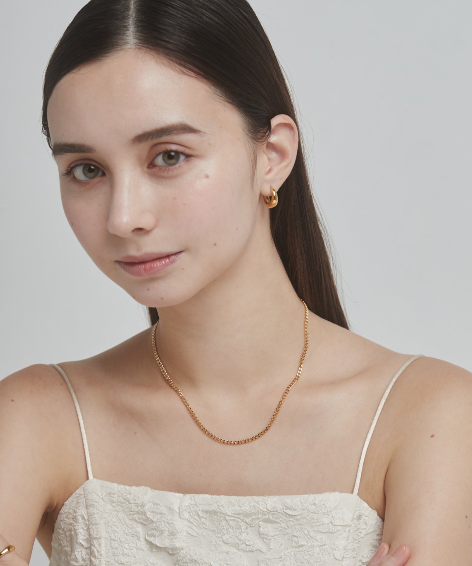 ciite' シーテ ネックレス 【 金属アレルギー対応 】 チェーンネックレス 2セット サージカルステンレス （38～43cm, 40～45cm）