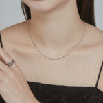 ciite' シーテ ネックレス 【 金属アレルギー対応 】 チェーンネックレス 2セット サージカルステンレス （38～43cm, 40～45cm）