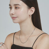 ciite' シーテ ネックレス 【 金属アレルギー対応 】 チェーンネックレス 2セット サージカルステンレス （38～43cm, 40～45cm）