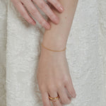 ciite' シーテ ブレスレット 【 金属アレルギー対応 】 シンプルボールチェーンブレスレット サージカルステンレス ゴールド FREE