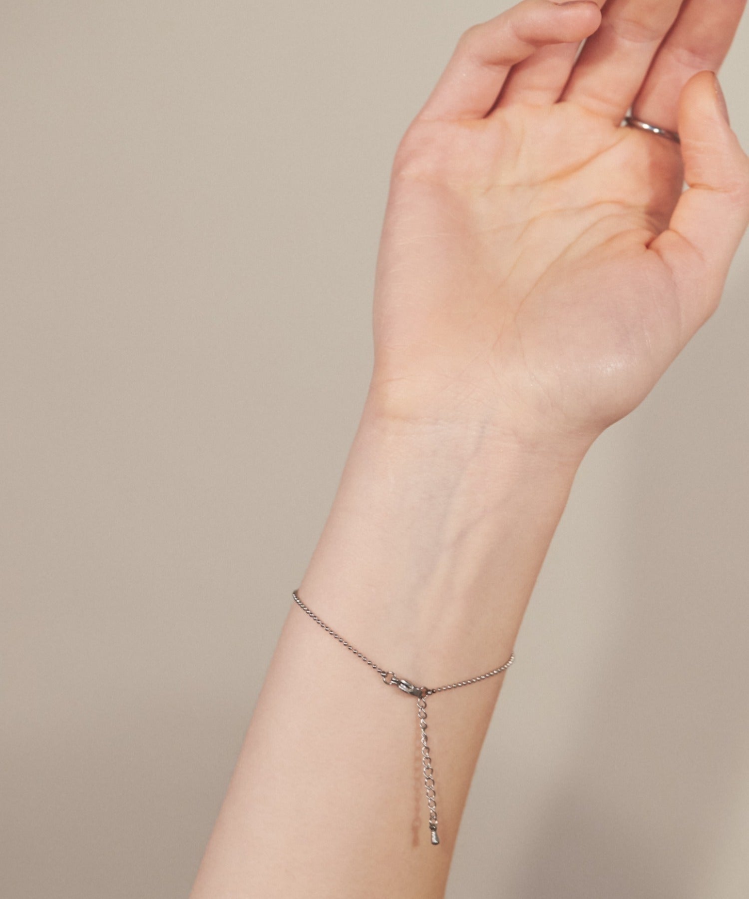 ciite' シーテ ブレスレット 【 金属アレルギー対応 】 シンプルボールチェーンブレスレット サージカルステンレス