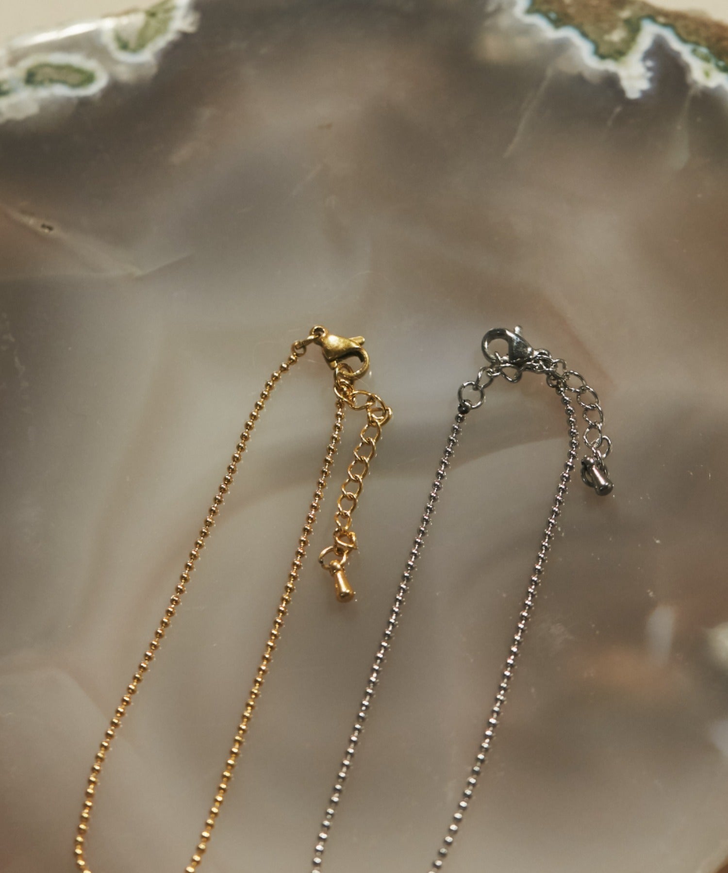 ciite' シーテ ブレスレット 【 金属アレルギー対応 】 シンプルボールチェーンブレスレット サージカルステンレス