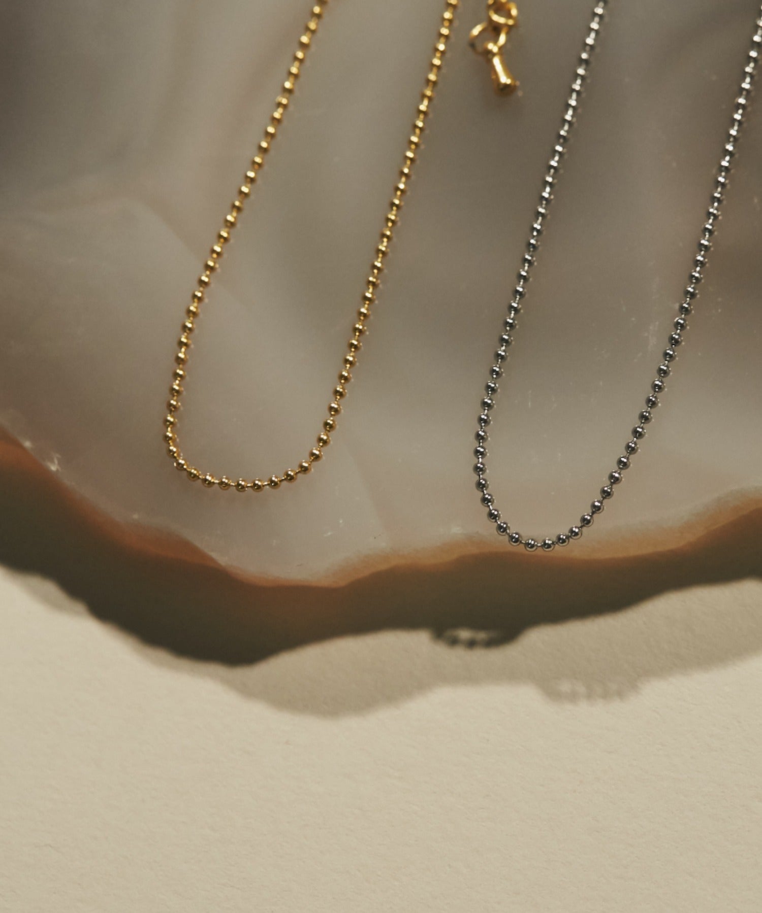 ciite' シーテ ブレスレット 【 金属アレルギー対応 】 シンプルボールチェーンブレスレット サージカルステンレス