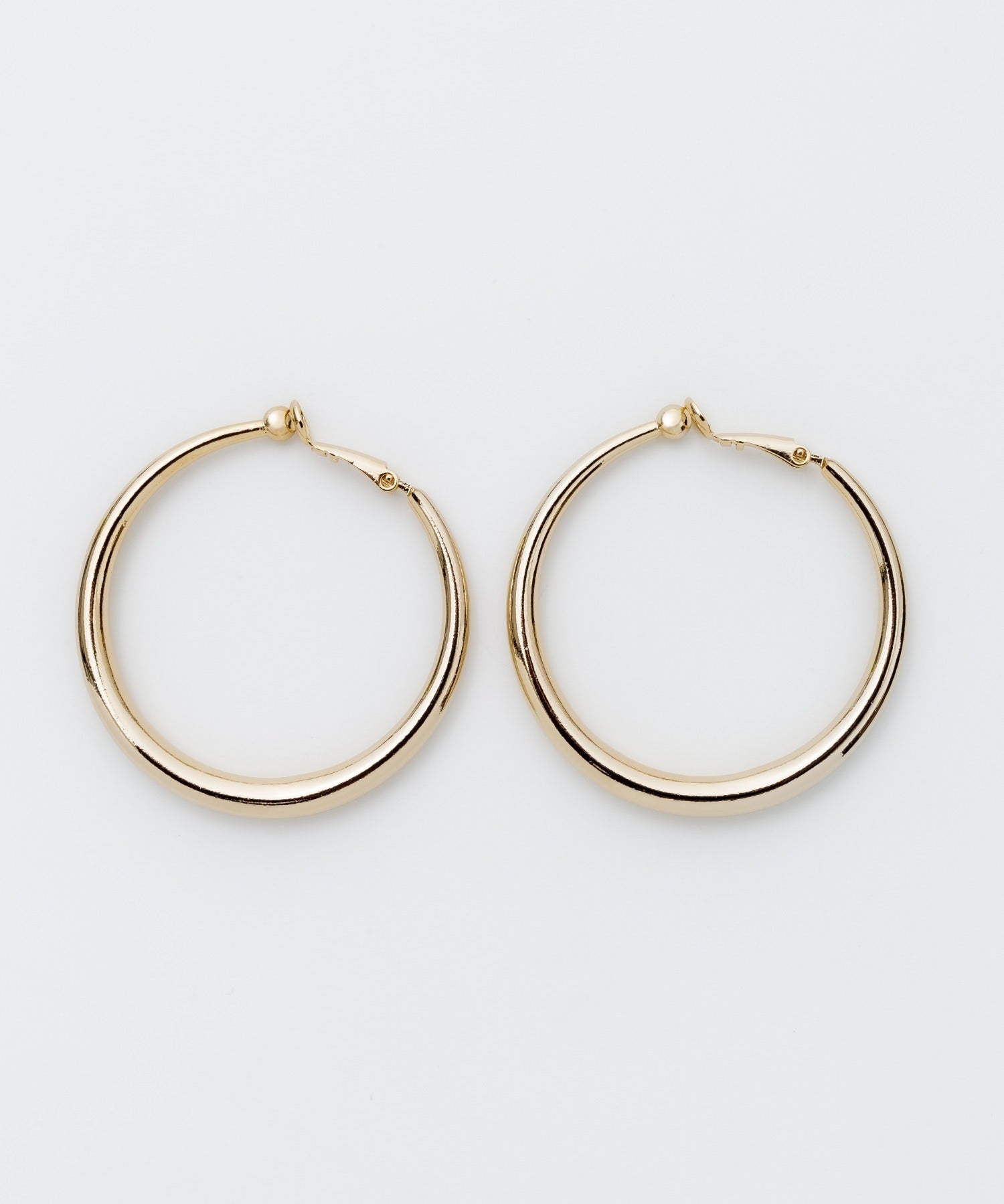 ciite' シーテ イヤリング ボリューム フープイヤリング (両耳用)