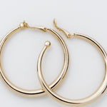 ciite' シーテ イヤリング ボリューム フープイヤリング (両耳用)