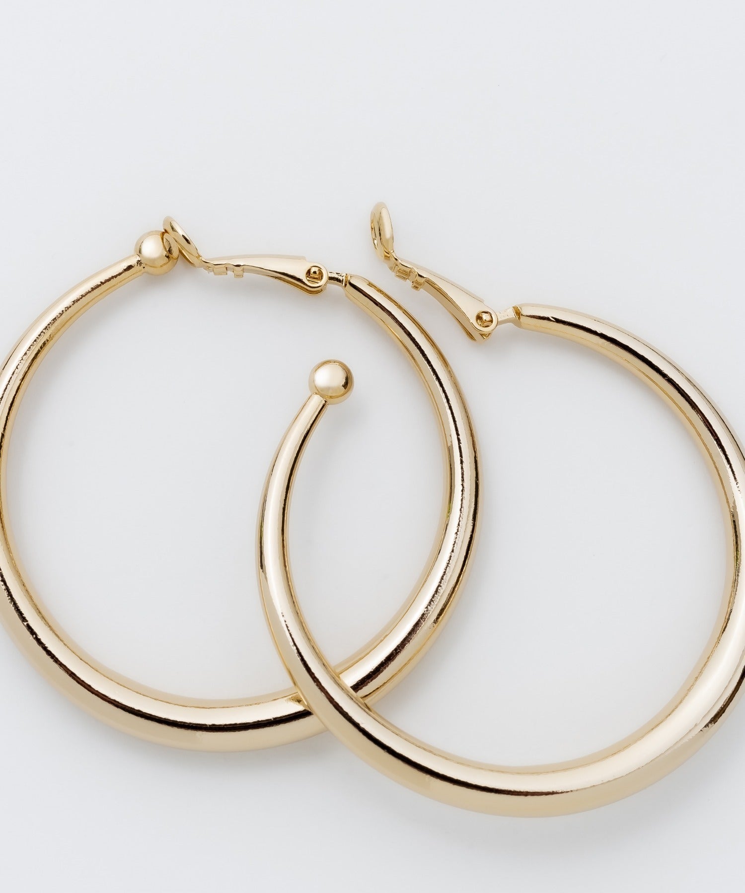 ciite' シーテ イヤリング ボリューム フープイヤリング (両耳用)