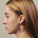 ciite' シーテ イヤリング ボリューム フープイヤリング (両耳用)