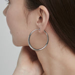 ciite' シーテ イヤリング ボリューム フープイヤリング (両耳用)